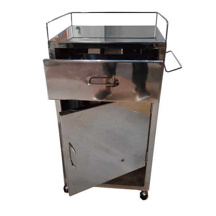 Terlaris Medical Bedside Cabinet Bedside Cabinet Stainless Steel