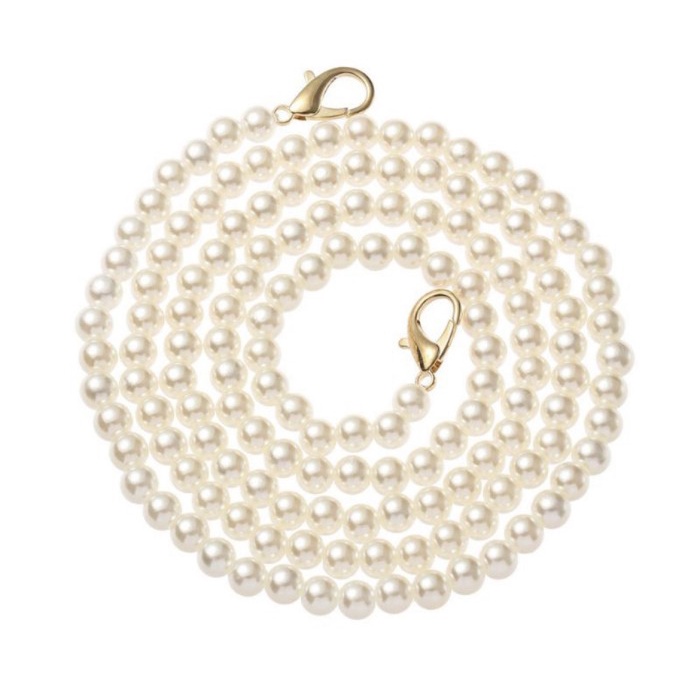 Terlaris Tali Selempang Panjang Tas Mutiara 14 Mm/Strap Tali Mutiara/Sling Bag