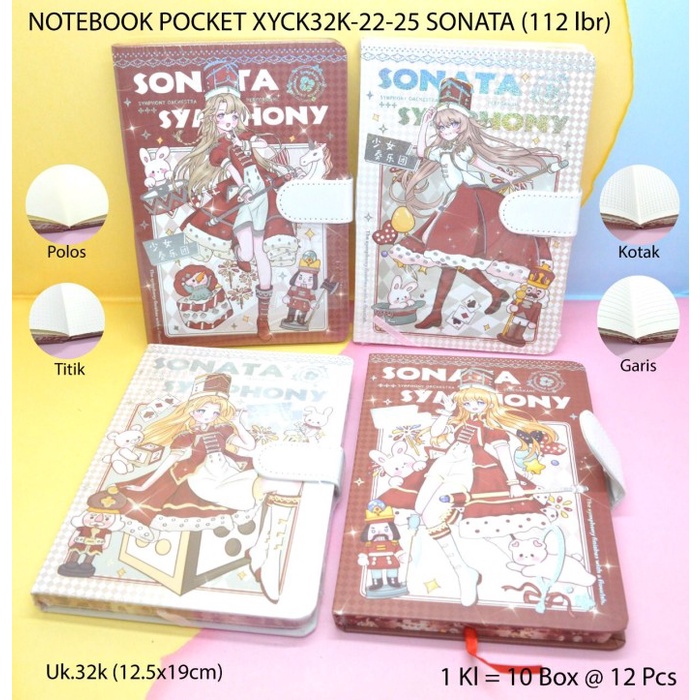 

Terlaris Buku Diary / Buku Catatan / Notebook Pocket Anime Lucu