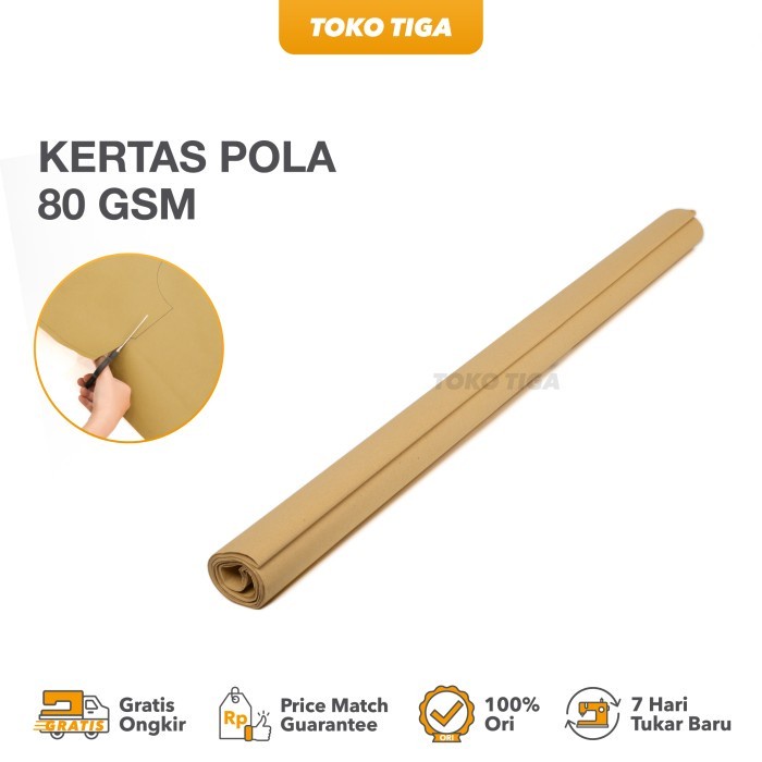 

Terlaris Kertas Pola Tebal 80 Gsm Lebar 120 Cm (Isi 10 Lembar)