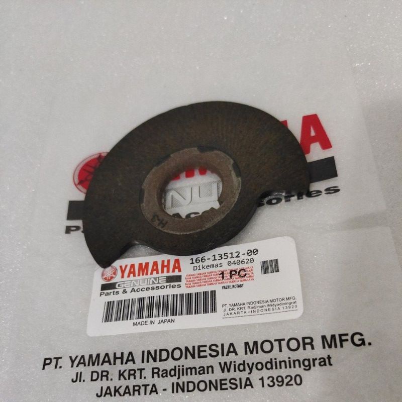 Gear Gir Rotary Rotary Valve Yamaha YB 100 L2G L2S L2SN Original Distributor Sparepart RPMsemarang