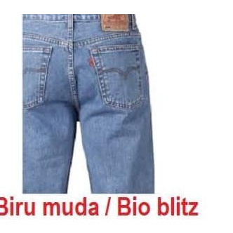 Celana Jeans Lea Regular Fit Size 27-38 - Hitam, 28 Di Bandung Original