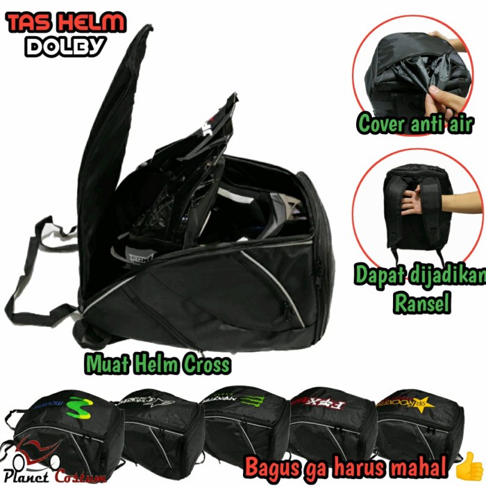 Terlaris Tas Ransel Helm / Sarung Helm / Tas Helm