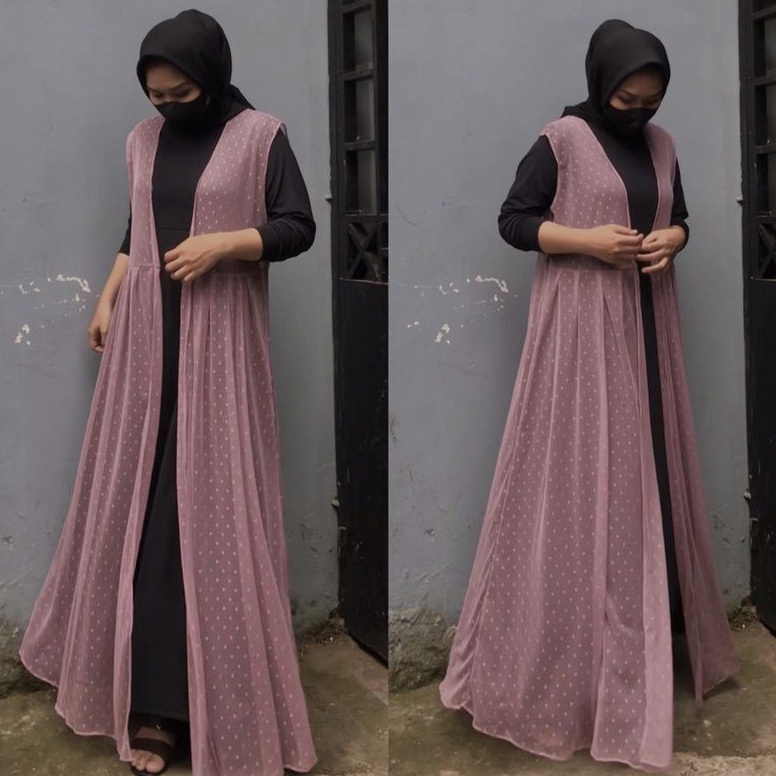 Promo cuan☻ LONG OUTER TILE DOT | OUTER LACE | CARDIGAN | OUTER TILE 937`