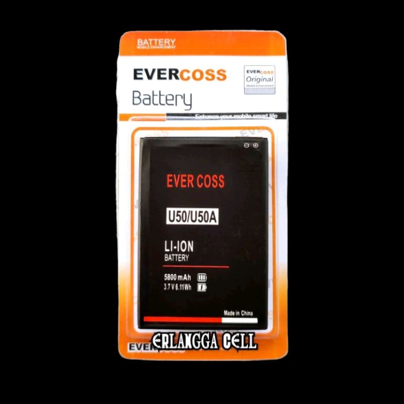 BATRE BATERAI EVERCOSS U50/U50A / EVERCOSS U50A WINNER Y SMART / U50 / A75 MAX