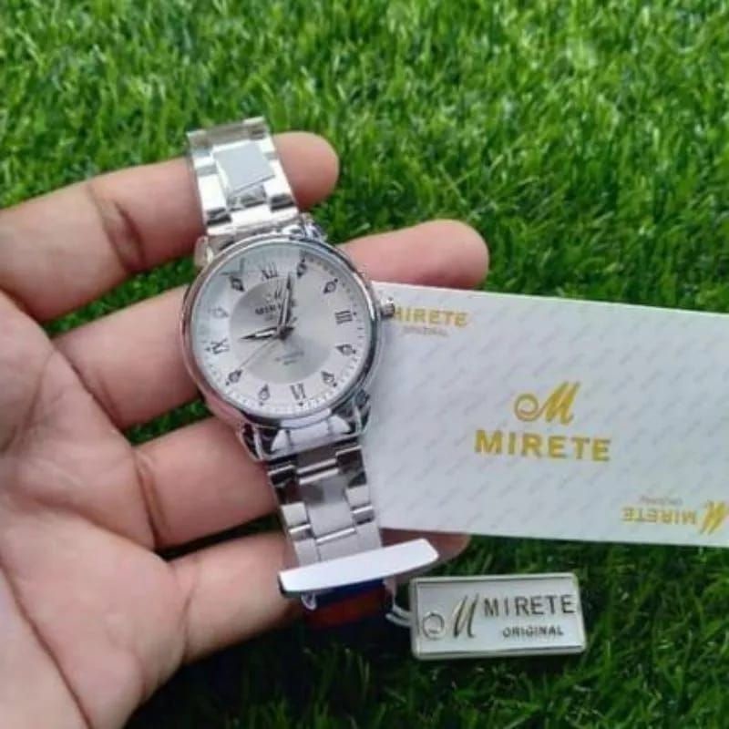 MIRETE Jam Tangan Wanita Mirete Original Tahan Air Strap Rantai Mewah ELEGAN Sporty Kasual Quartz An