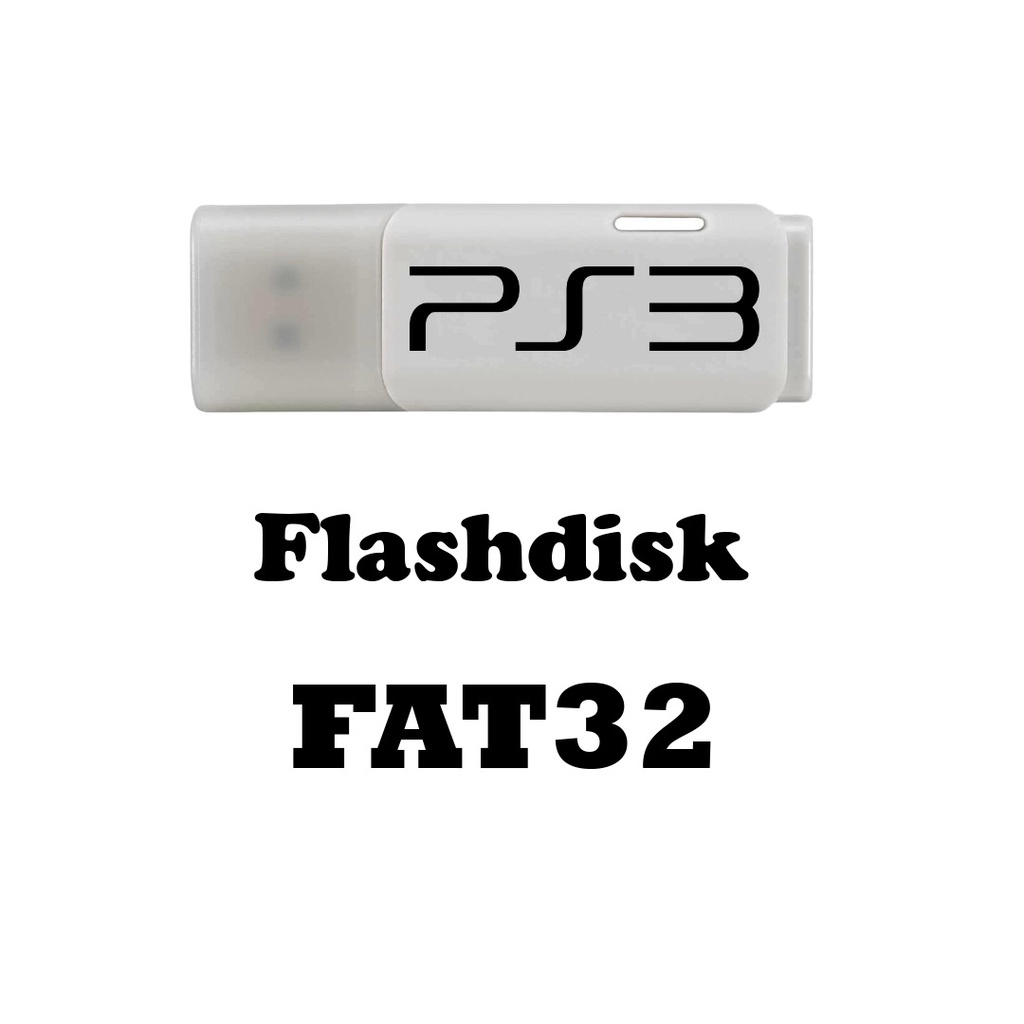 Flashdisk PS3 Format FAT32