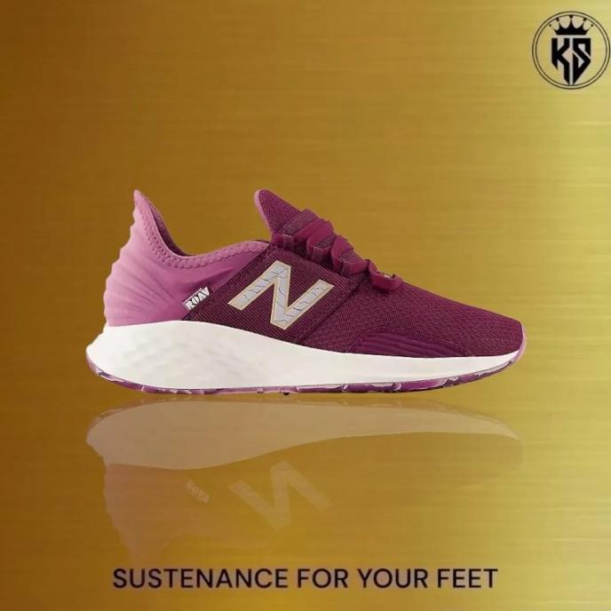 New Balance Womens Fresh Foam Roav Burgundy