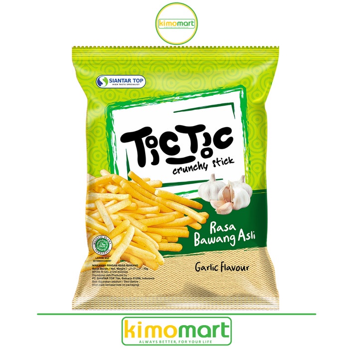 

[ KIMOMART ] SNACK TICTIC CRUNCHY STICK RASA BAWANG - 22 GR Limited