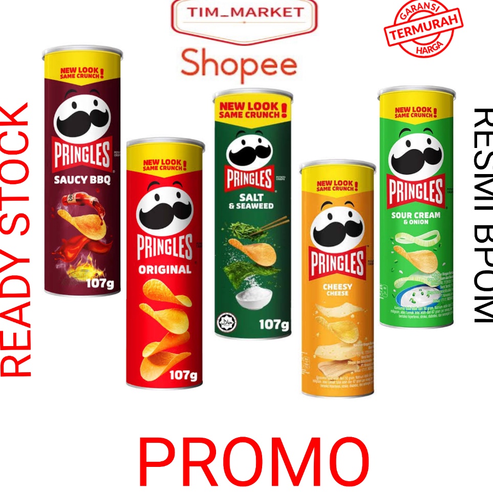 

Diskon Promo PRINGLES POTATO CRISPS 107 GR PROMO / KERIPIK KENTANG Seller