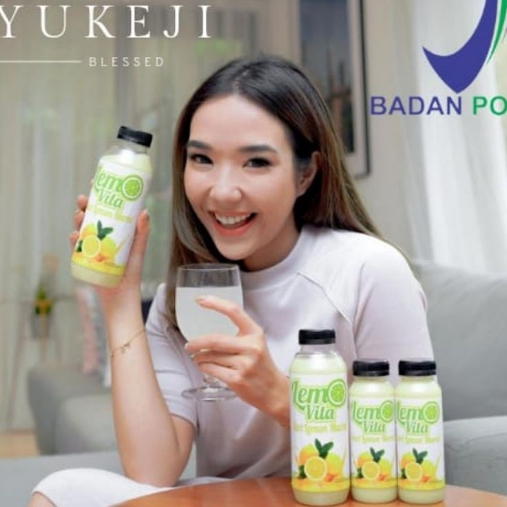 

☋➔✰✪ Sari Air Lemon Murni Detox Detoks Jus Diet Alami Pure Lemon Water Seller