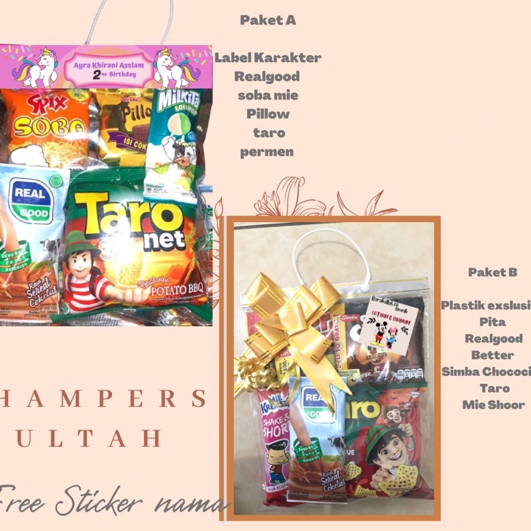 

(COD )NEW_PRODUCT TERLARIS DAN Termurah Paket snack Ulang Tahun anak Hampers Ultah anak Snack Ultah anak murah