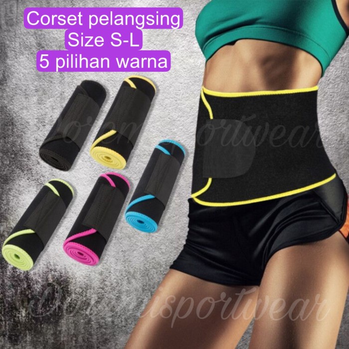 Best Seller Korset Pengecil Perut / Korset Pelangsing Pinggang Olahraga Wanita
