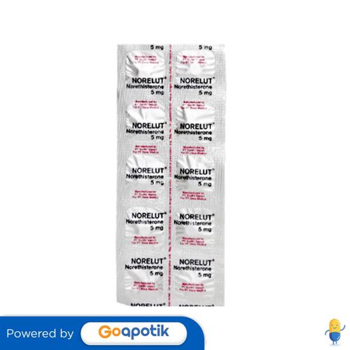 NORELUT 5 MG STRIP 10 TABLET