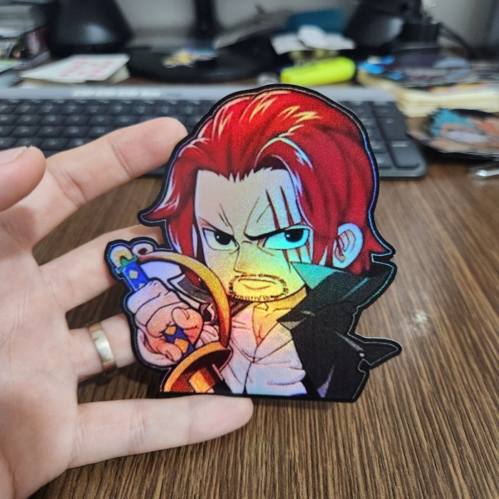 

Sticker Hologram Anime - PSH1778 - One Piece - Shanks