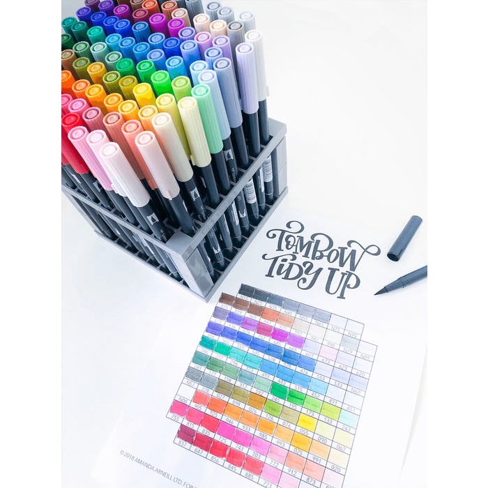 

Best Seller Spidol Kuas Kaligraphy Brushpen Tombow 2 Sisi Caligraphy Pen Dual Tip