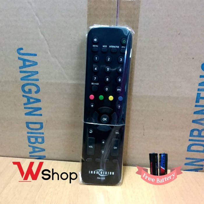 Remote/Remot Resiver Parabola Indovision/ Top Tv/ Okevision Orinal