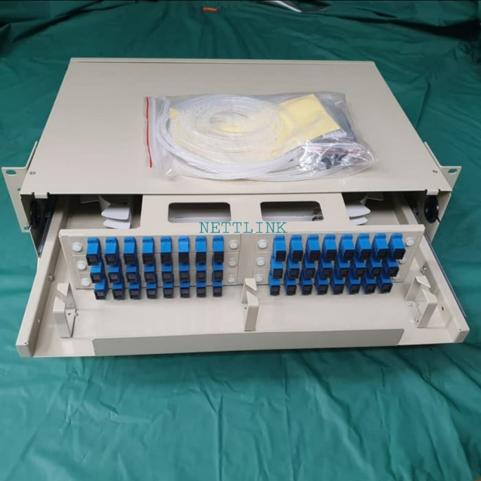 Switch Odf / Otb Rack 48 Core Sc + Adaptor (Model Nwc/ Paz)