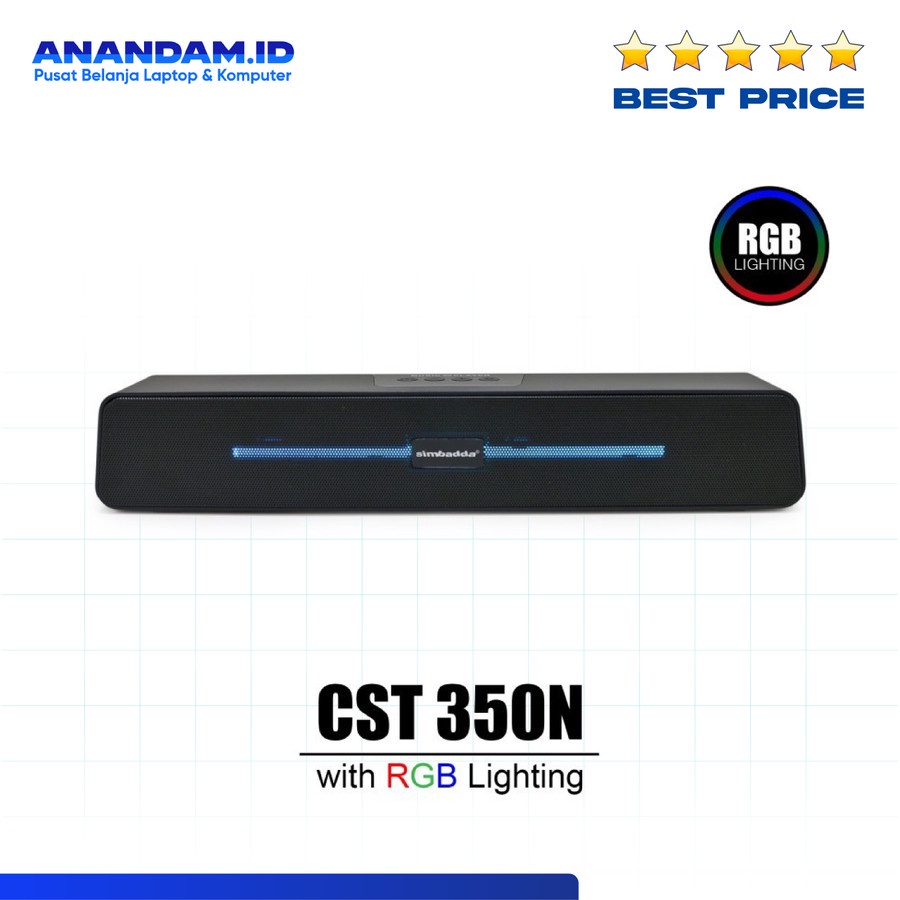 Simbadda Portable Bluetooth Speaker CST 350N Mini Soundbar
