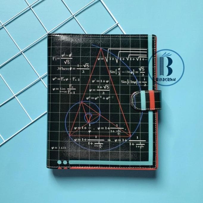 

Binder READY Math Formula Matematika Printing Kulit 20r A5 26ring B5