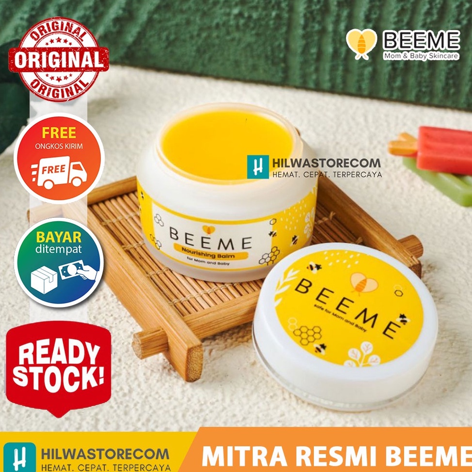 ➢Diskon 7NF9U BEEME NOURISHING BALM - PELEMBAB SERBAGUNA AMAN UNTUK BAYI - OBAT JERAWAT - STRETCH MA