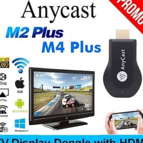 Terkini Anycast hubungkan hp android ke TV Wireless HDMI