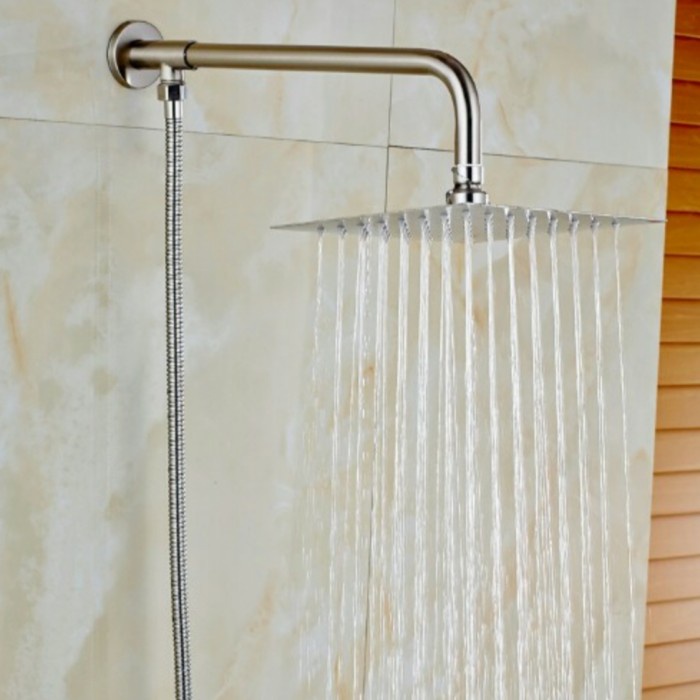 Paket Wall Shower 10 Inch Tanpa Bobok/Head Shower/Rain Shower Tembok