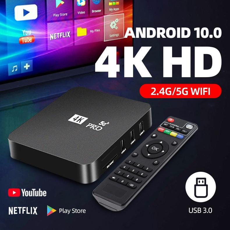 Update 2023 Latest Android Box 6K TV Box Android Google Assistant Chromecast Netflix Android Global English Version