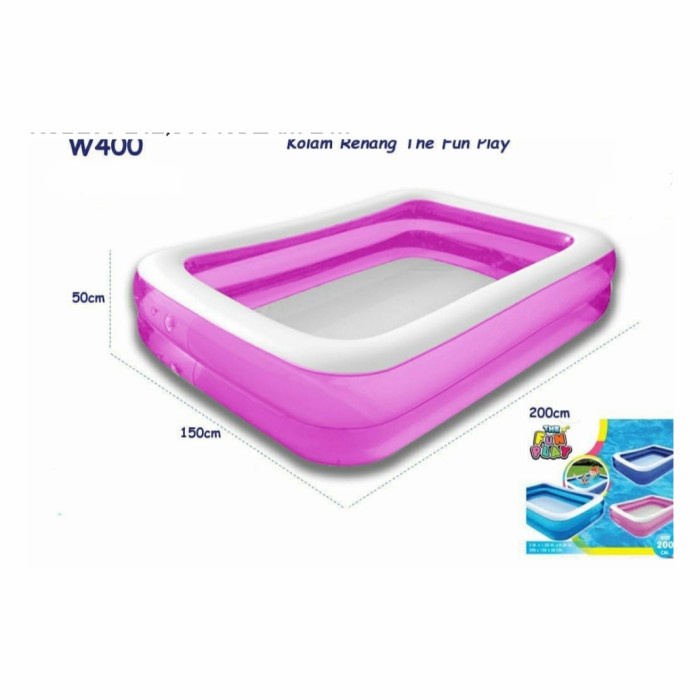 Terlaris Kolam Anak 2M / Kolam Renang The Fun Play 200 Cm