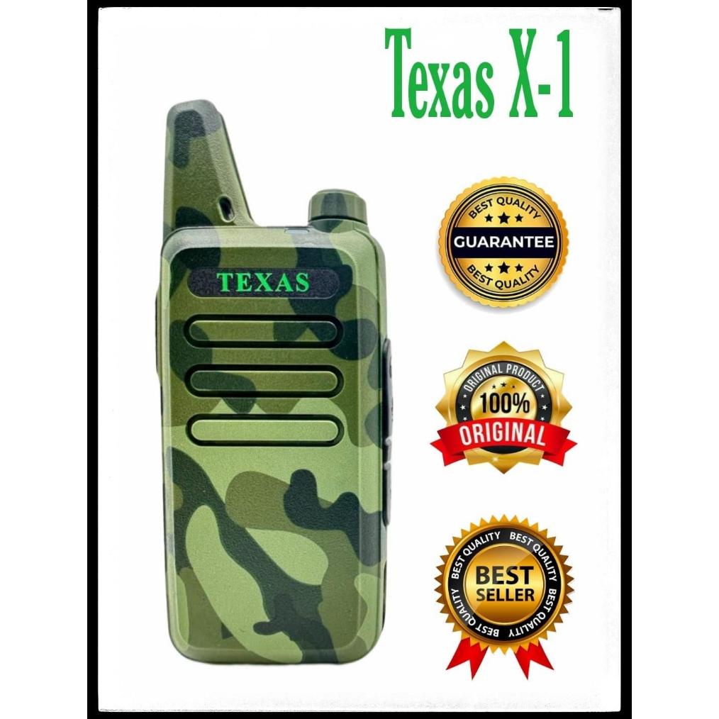 Update HT TEXAS X1 RADIO DUA ARAH WALKIE TALKIE