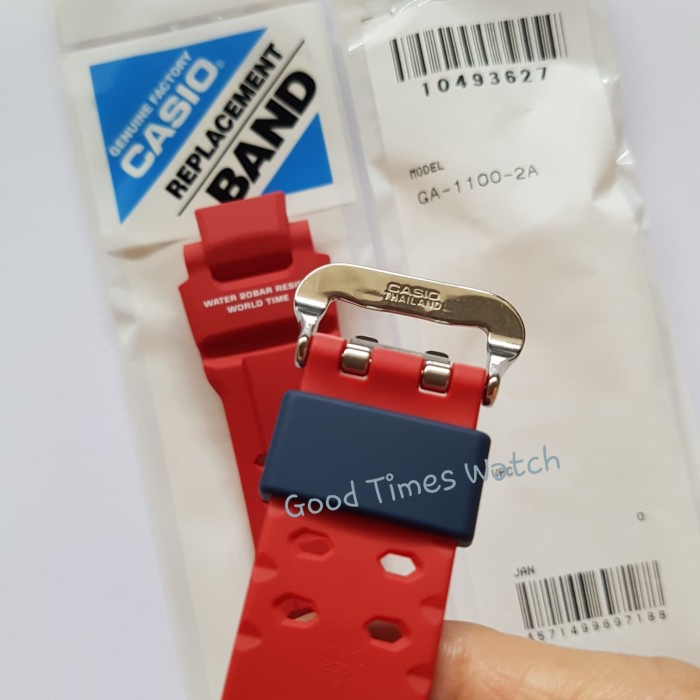 DISKON SPESIAL STRAP G-SHOCK GA-1100-2A / GA-1100 / GA-1000 / CASIO ORIGINAL TERBARU