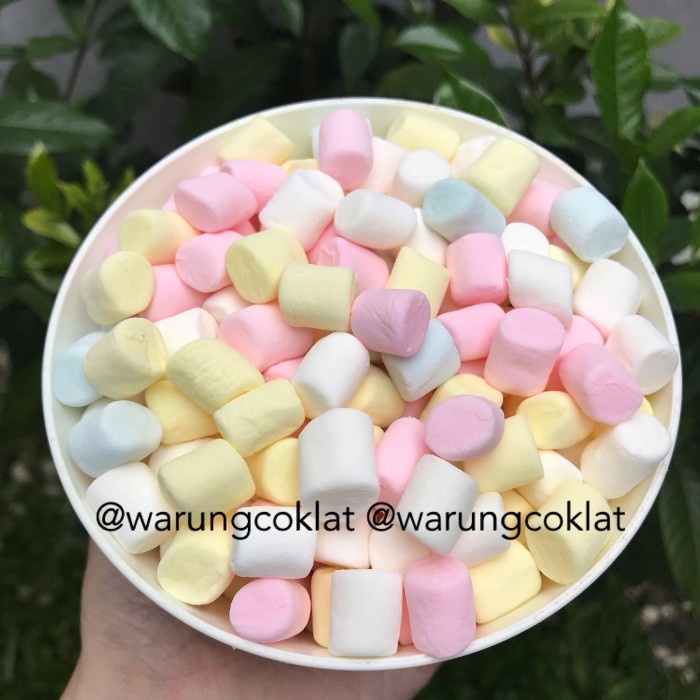 

Terlaris Marshmallow Mini Tube 250 Gram Topping Marshmallow Marsmallow