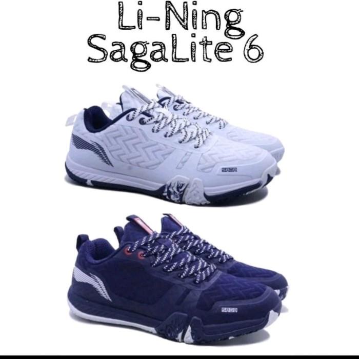 Sepatu Badminton Lining Saga Lite 6 Sagalite 6 Original