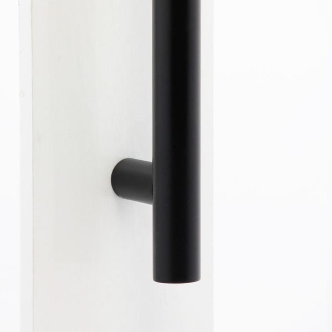 Gagang Pintu Panjang Handle Rumah Minimalis Modern Hitam Sier evomab