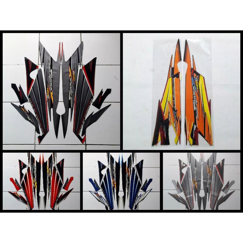 STRIPING BODY MOTOR SUPRA X 125 D 2005