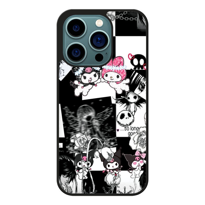 Case Casing iPhone 14 13 12 11 X Mini Plus Pro Max Kuromi FM334