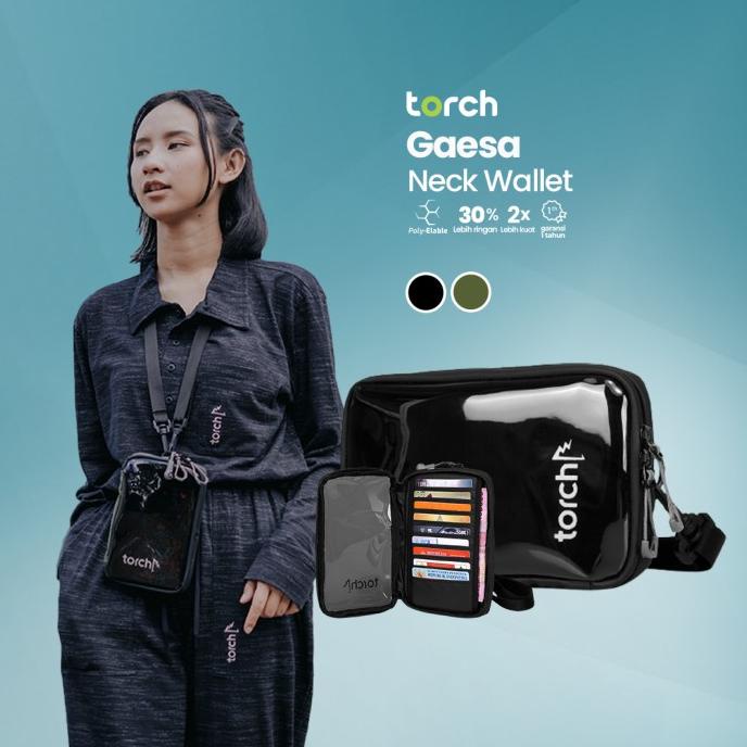 Torch 3 in 1 Dompet Gantung Multifungsi - Hanging Wallet Gaesa