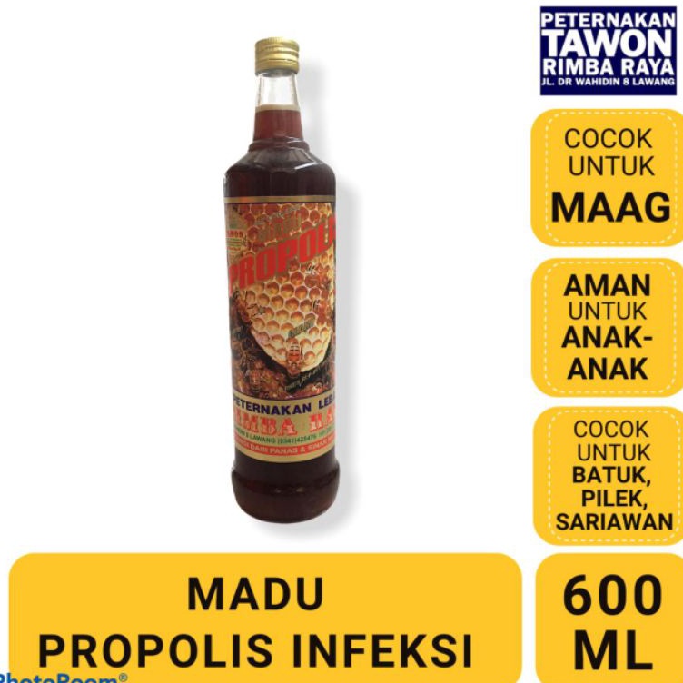 

テ Madu Propolis Infeksi-untuk Lambung-Maag-Tipes-Batuk Peternakan Tawon Rimba Raya ...