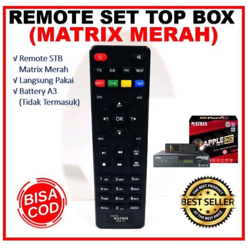 Remote STB matrix remote set top box matrix