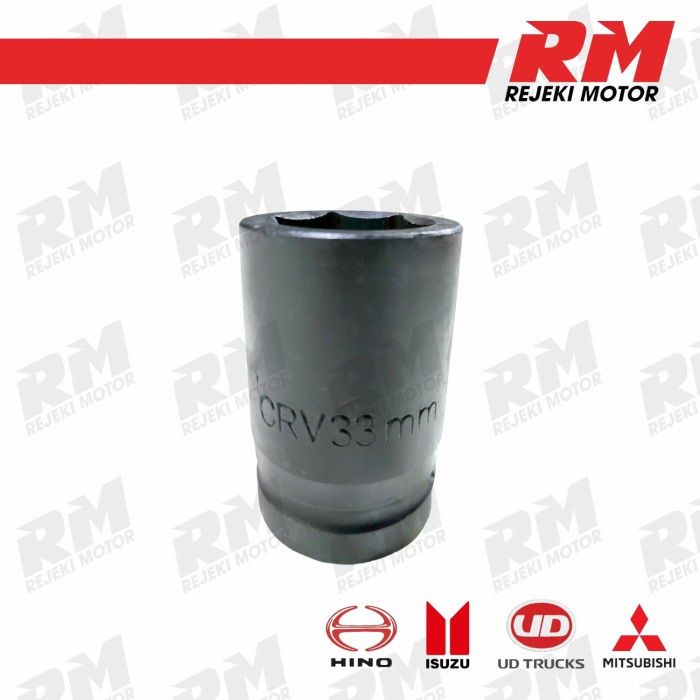 MATA SOK IMPACT 33 MM KUNCI SOCK RODA TRUCK 1 INCH 33 MM KUNCI SHOCK