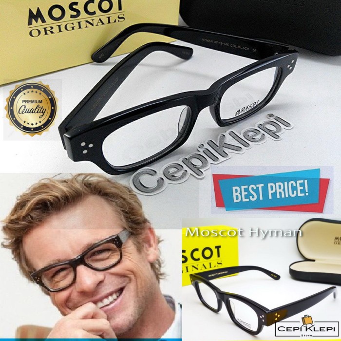 Best Seller Frame Moscot Hyman Black