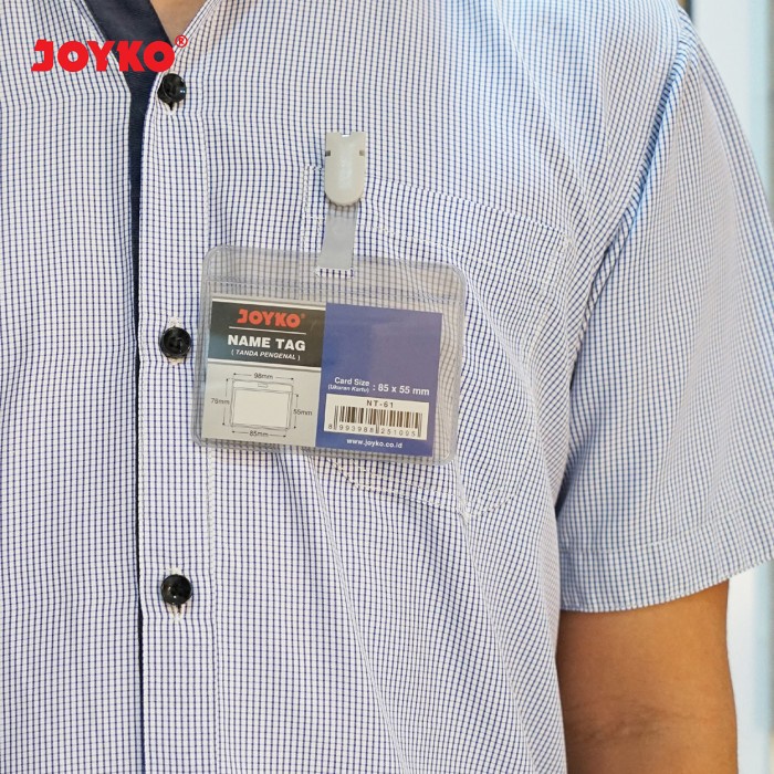 

Name Tag Tanda Pengenal Gantungan Kartu Nama Joyko Nt-61 ~ 65