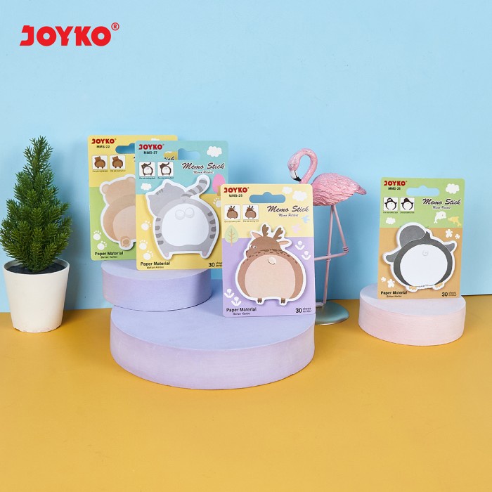 

Joyko Memo Stick Animal Sticky Note Kertas Memo Tempel Motif Binatang