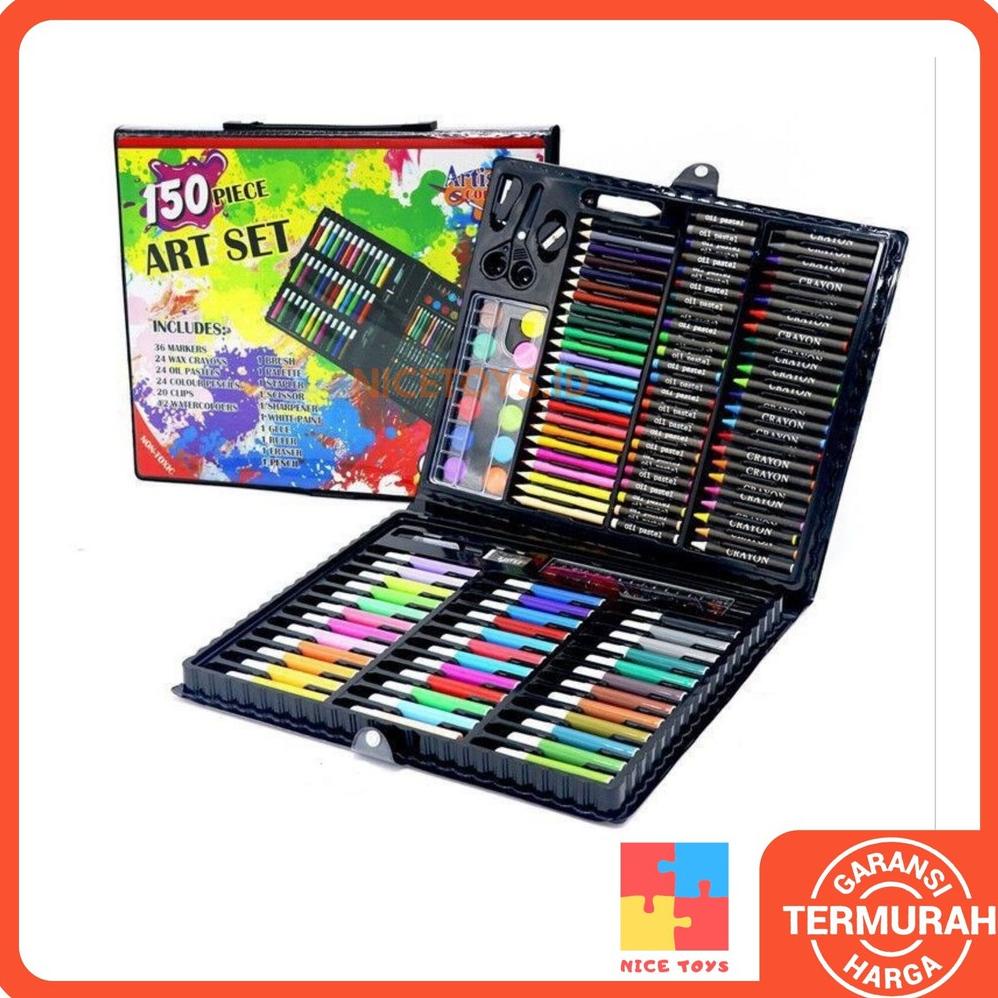 

Art Set 150 Crayon Set Krayon Set Krayon Anak Crayon Anak Pensil Warna Anak Spidol Anak Cat Air Anak Alat Mewarnai Alat Menggambar Painting Set Painting Kit Set