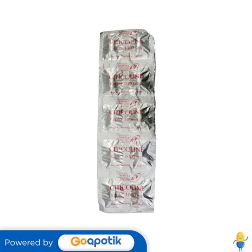 CITICOLINE NOVELL 1000 MG STRIP 10 KAPLET