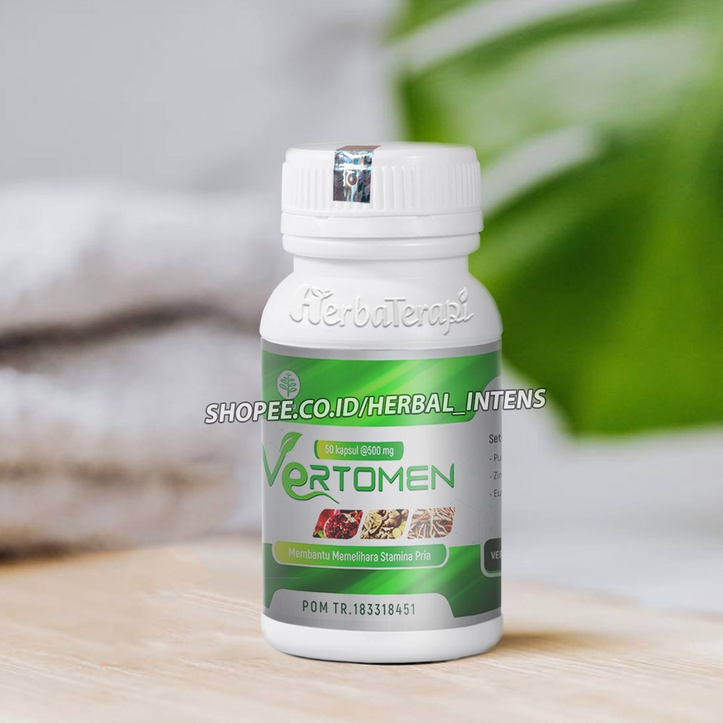 Vertomen suplemen herbal kesuburan pria