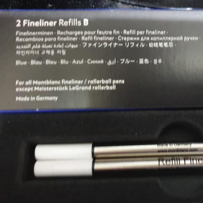 

Refill Fineliner Montblanc (B) Mystery Black / Pacific Blue