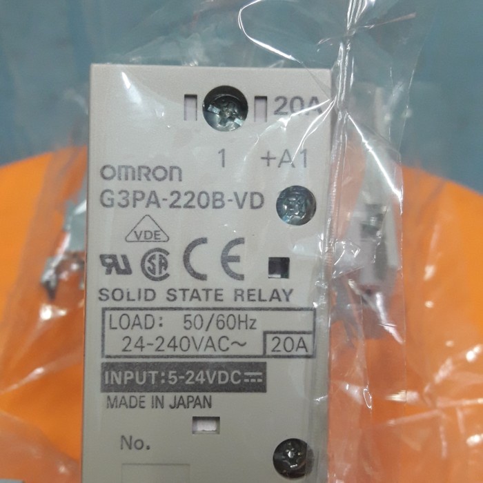 Terlaris Ssr Omron G3Pa-220B-Vd 20A