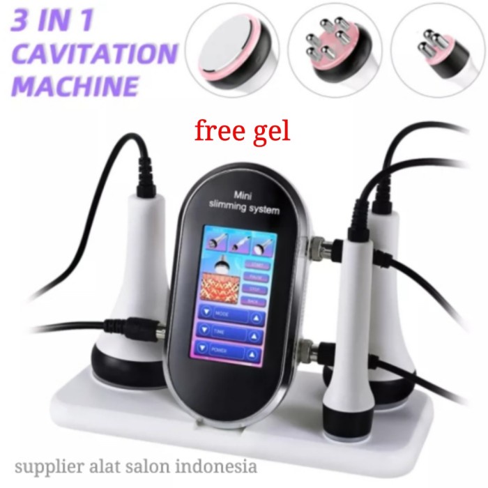 Terlaris Alat Pelangsing - 3 In 1 Slimming Machine Rf Cavitation