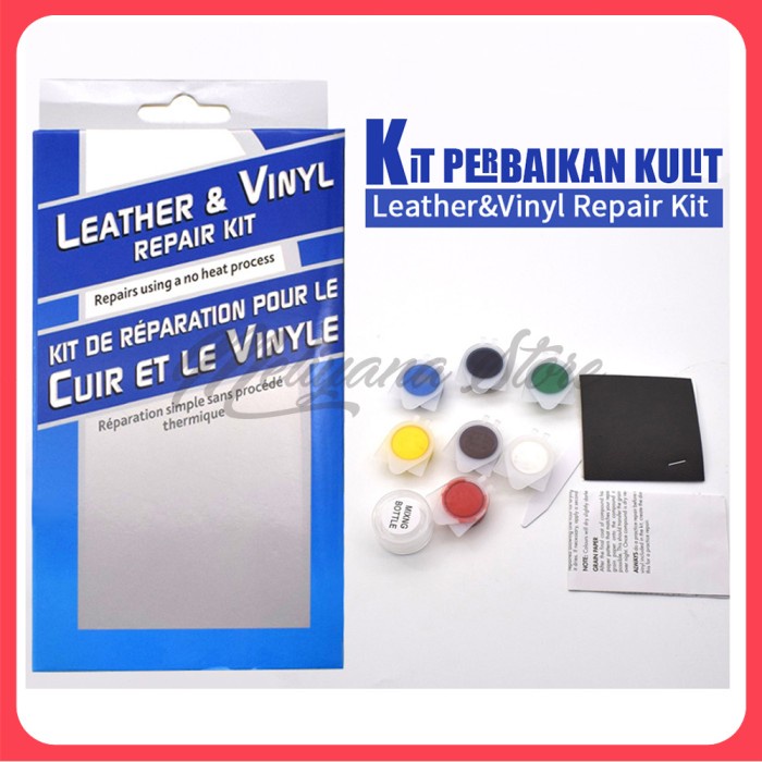 Terlaris Dempul Jok Kulit Robek Reparasi Bahan Kulit